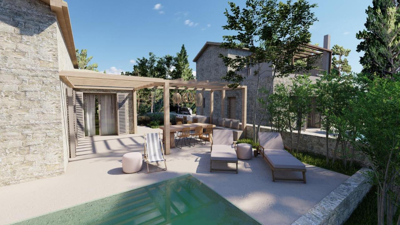 Papadria Villas - Modern Luxury Villas Near Kathisma Beach Tsoukaladhes Luaran gambar