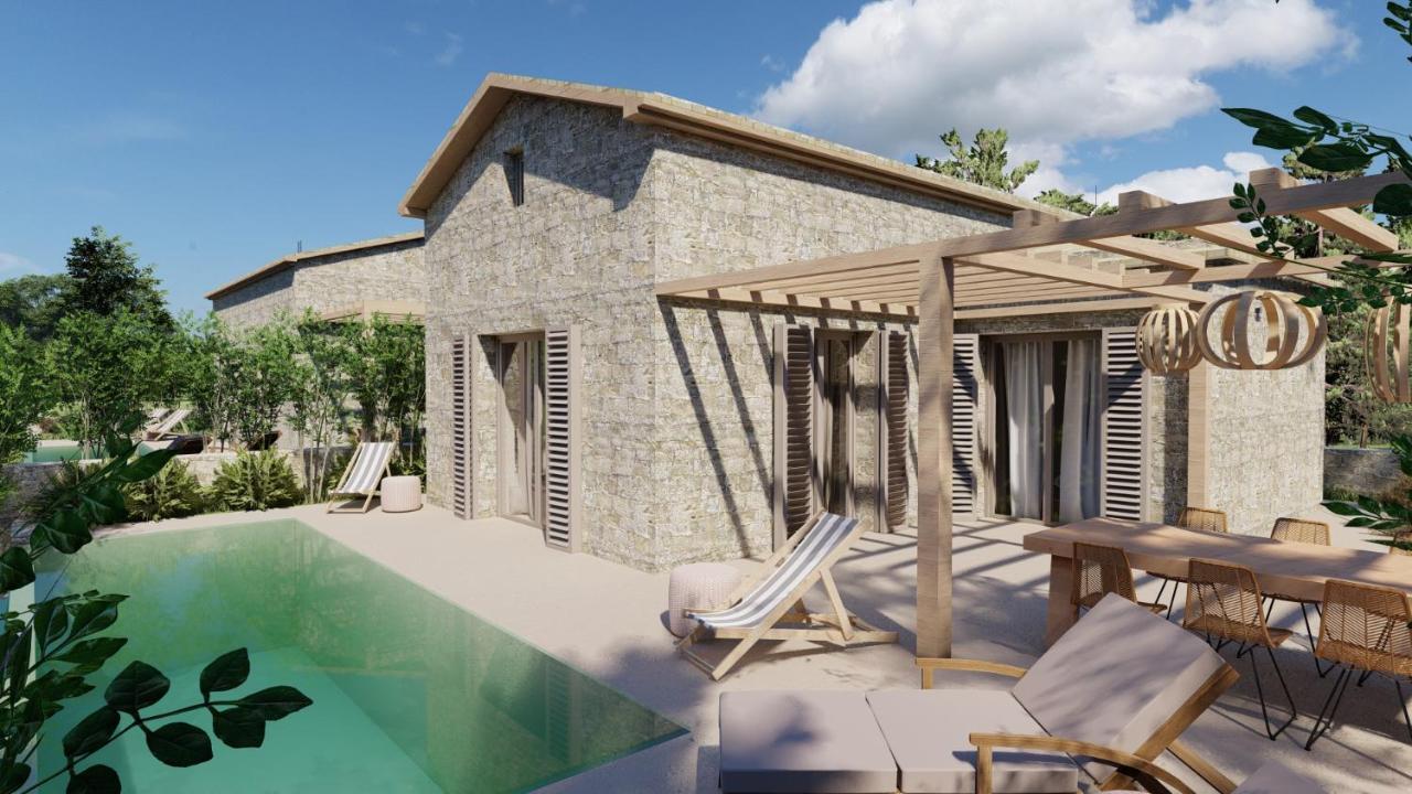 Papadria Villas - Modern Luxury Villas Near Kathisma Beach Tsoukaladhes Luaran gambar