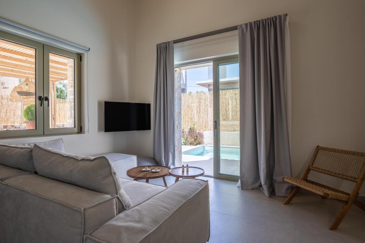 Papadria Villas - Modern Luxury Villas Near Kathisma Beach Tsoukaladhes Luaran gambar